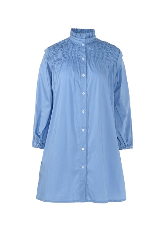 Meera smock shirt - Blue