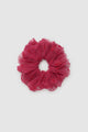 Monogram Mesh Scrunchie - Angelfish