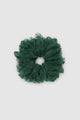 Monogram Mesh Scrunchie - Lagoon