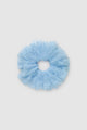 Monogram Mesh Scrunchie - Ocean