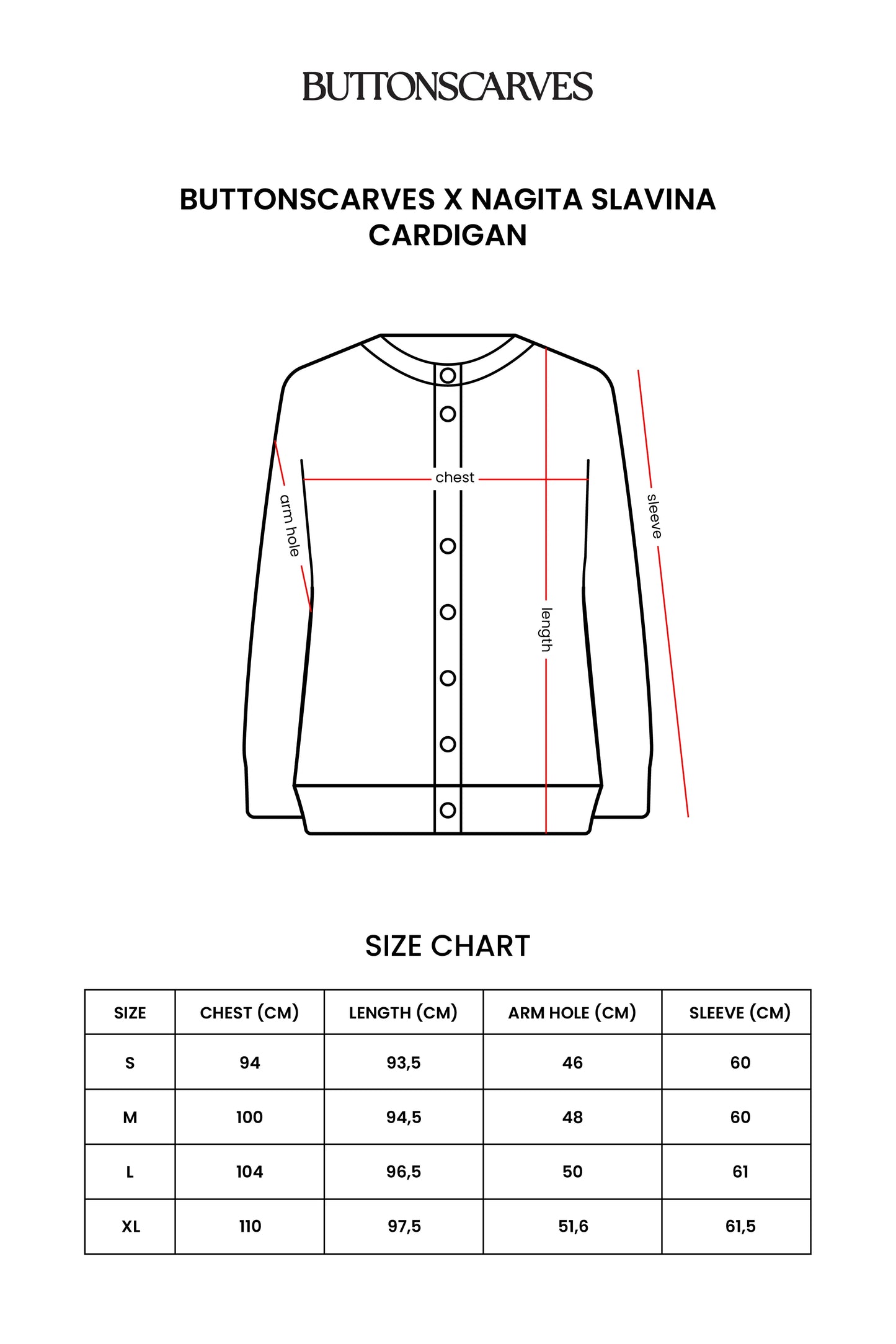 Nagita Cardigan - White