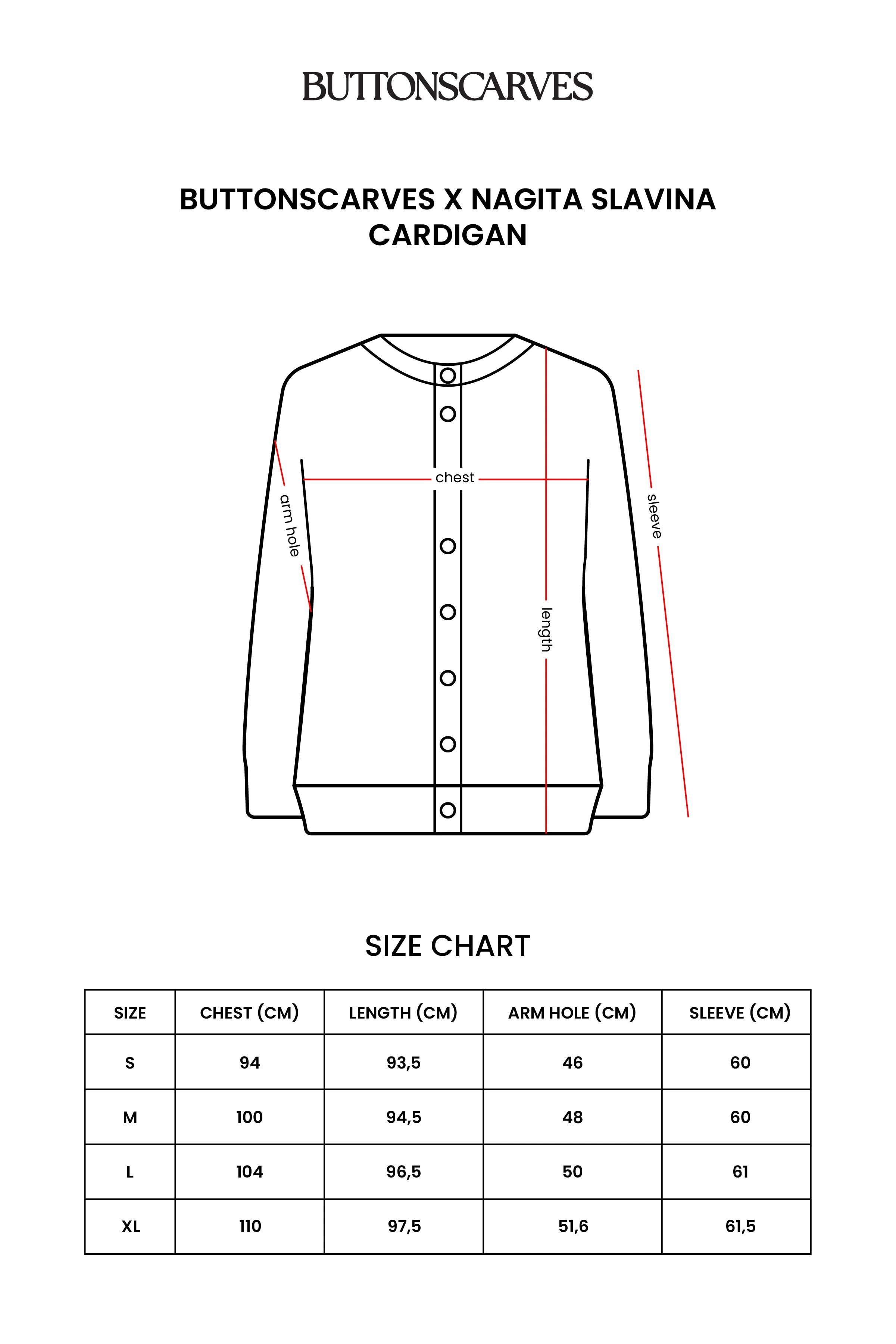 Nagita Cardigan - White