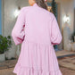 Naira Tunic with Raglan Sleeve - Lavender