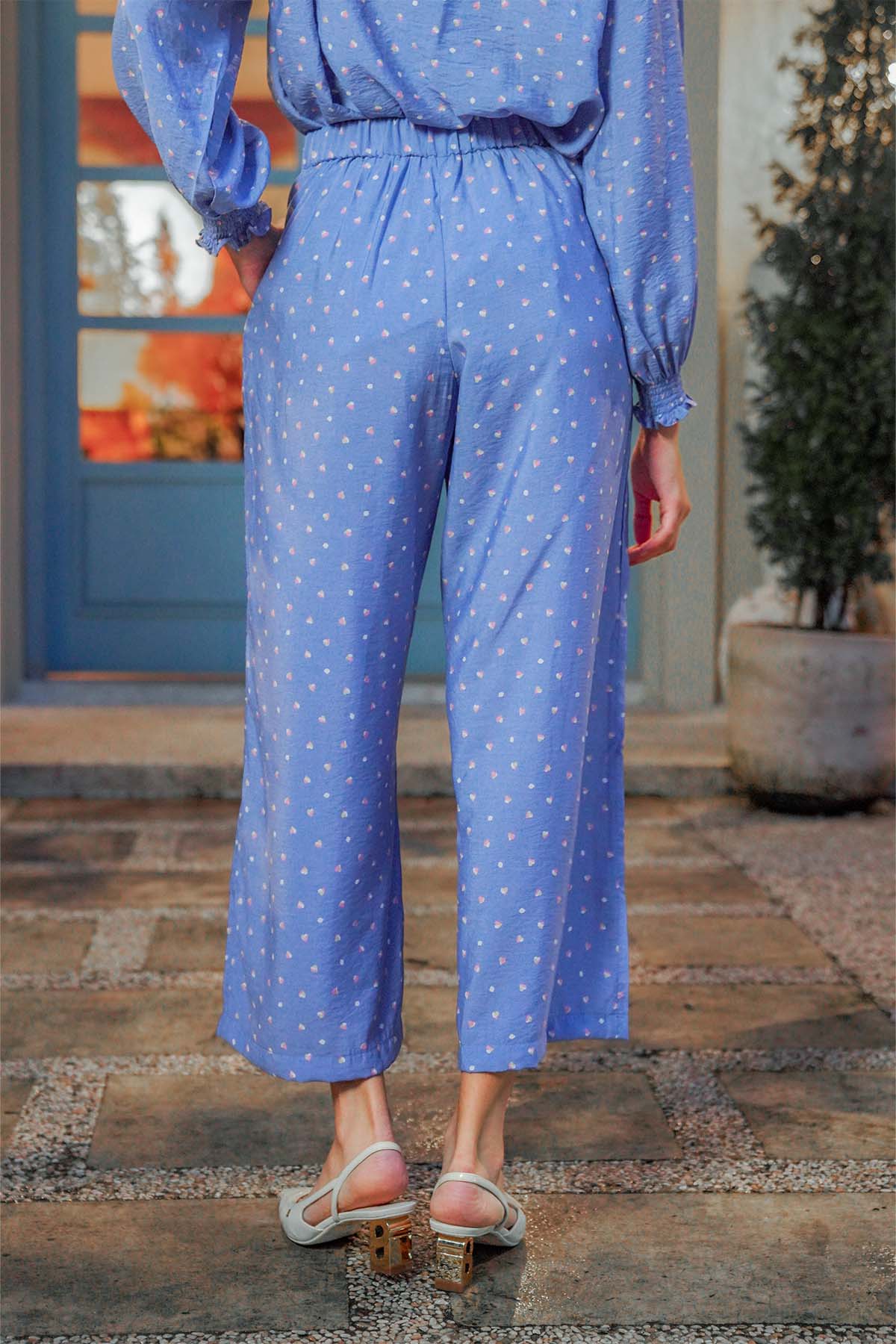 Nyra Pajamas Set - Blue