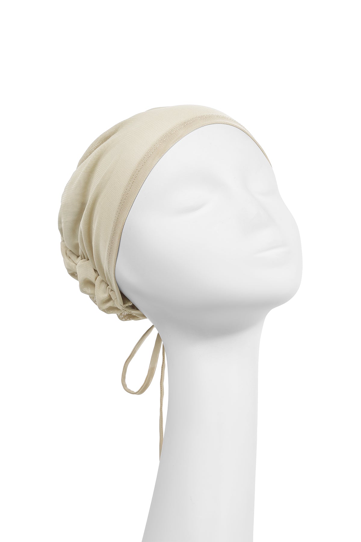 Pleated Back Inner Cap - Khaki – Buttonscarves
