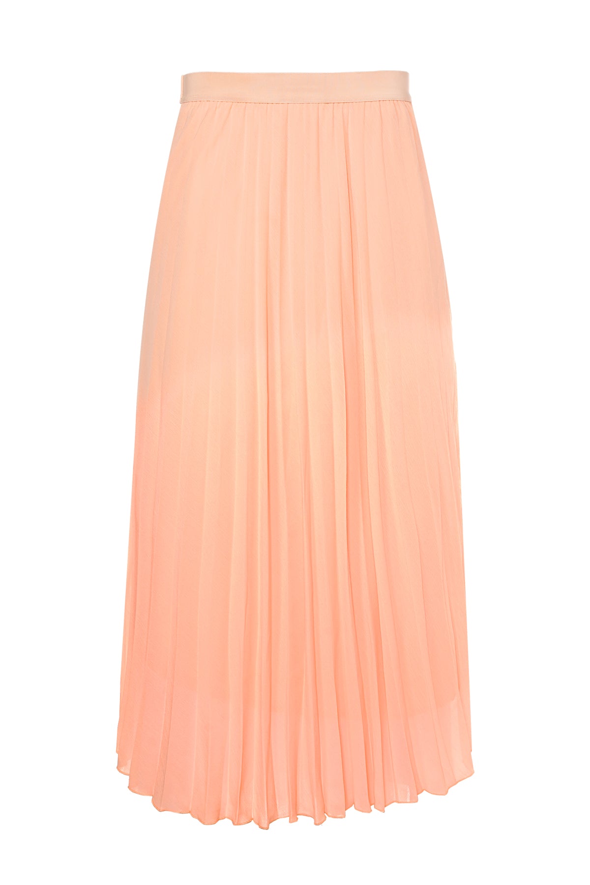 Pleated Skirt - Coral