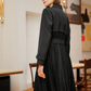 Rena Pleated Coat - Black