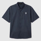 everyday men short sleeve shirt in blue by buttonscarves