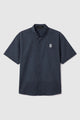 everyday men short sleeve shirt in blue by buttonscarves