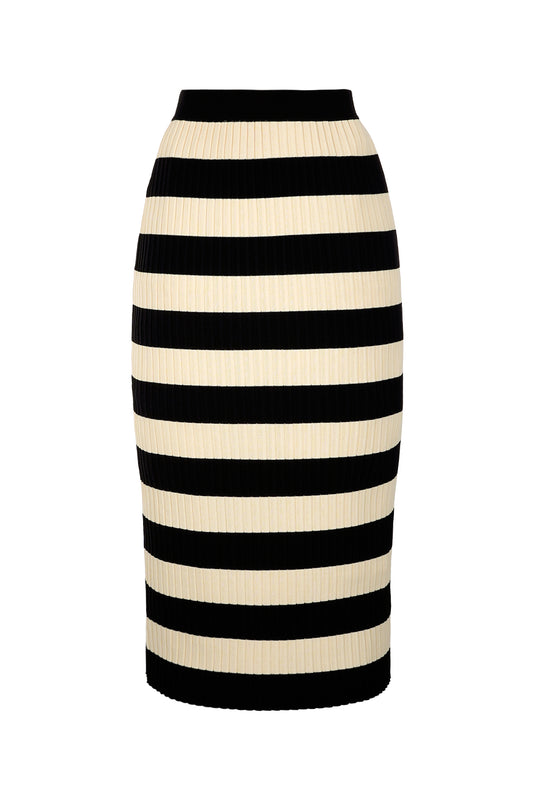 Rea Stripes Skirt - Multicolor