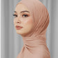 Tapis Satin Jacquard Shawl - Sepia