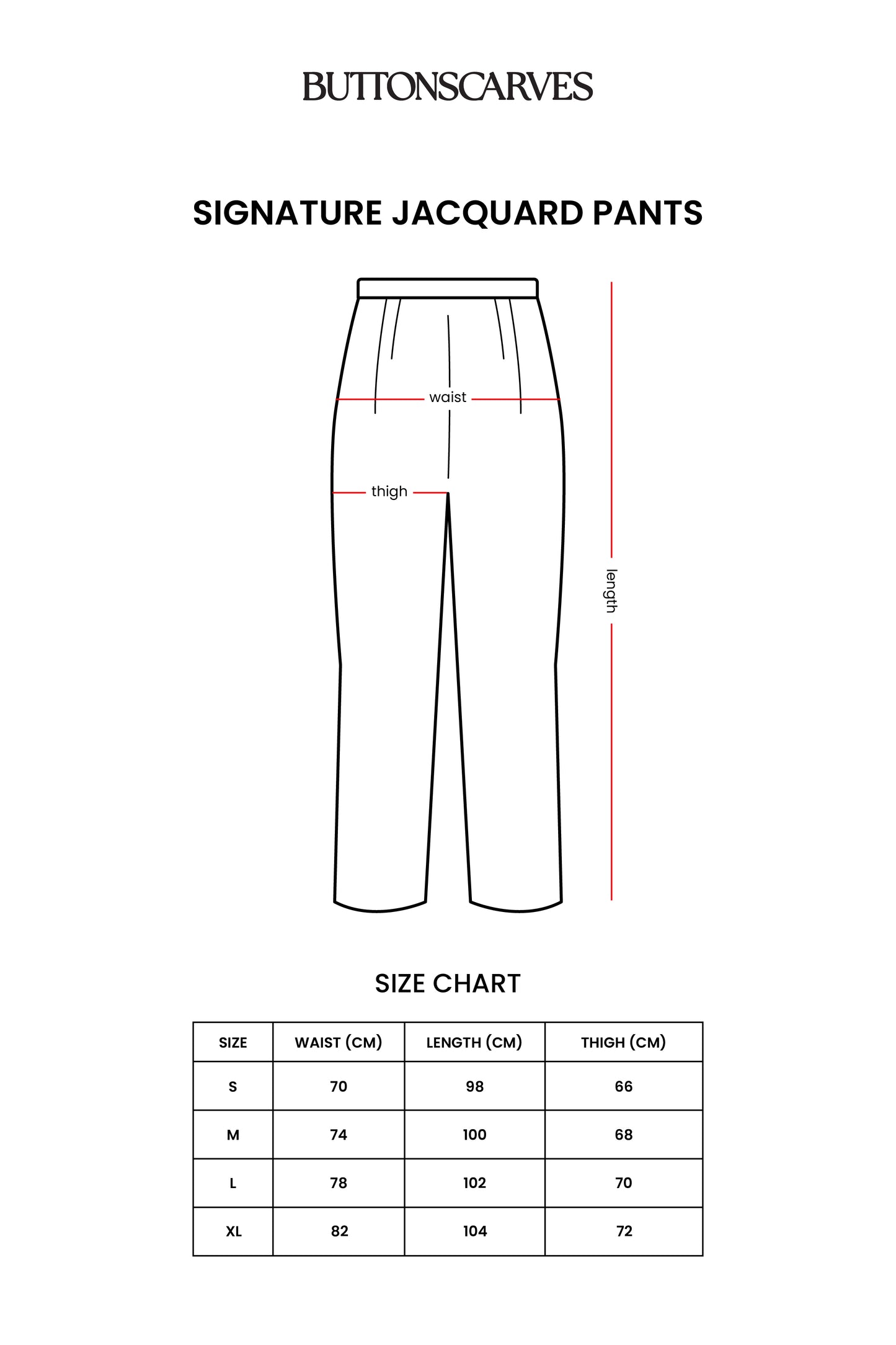 Signature Jacquard Pants - Beige