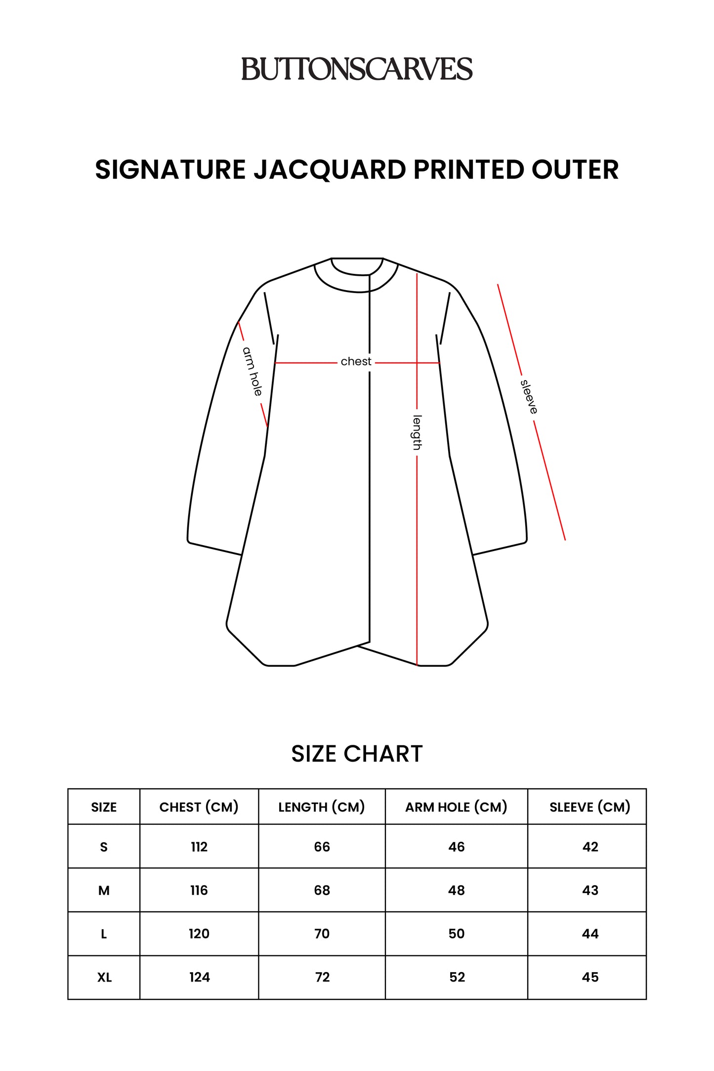 Signature Jacquard Printed Outer - Ecru