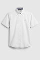 Signature Men Poplin Shirt Short Sleeve - White