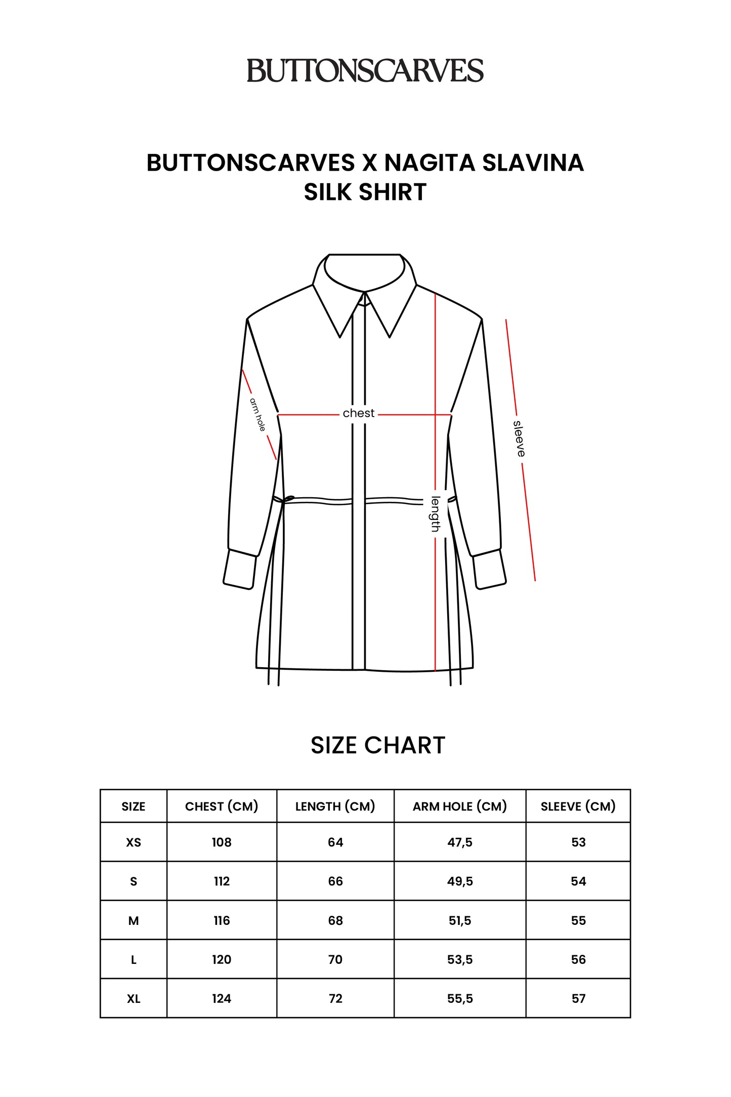 Nagita Silk Shirt - Navy