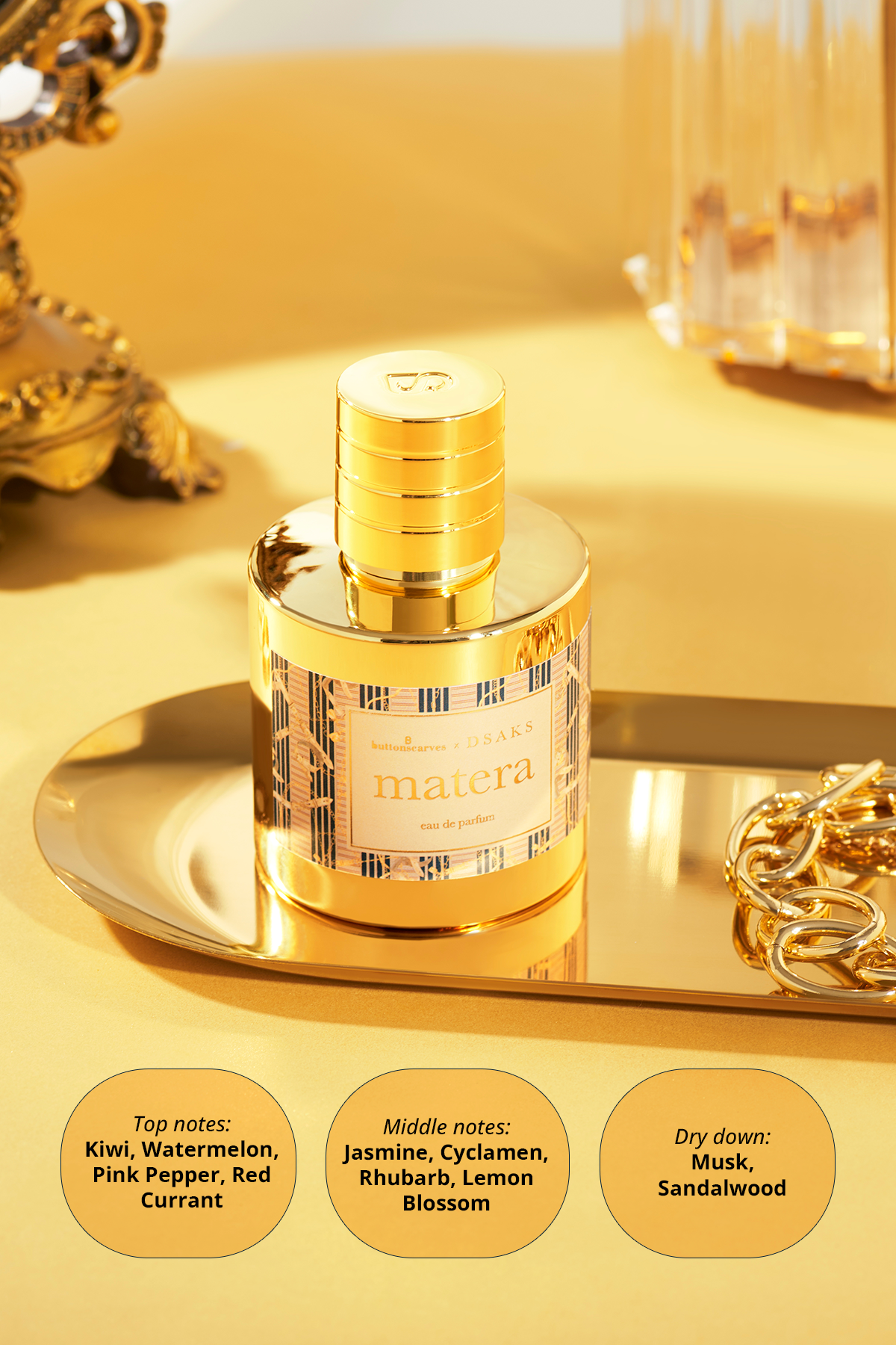 Buttonscarves x Dsaks - Matera Eau De Perfume 85ml