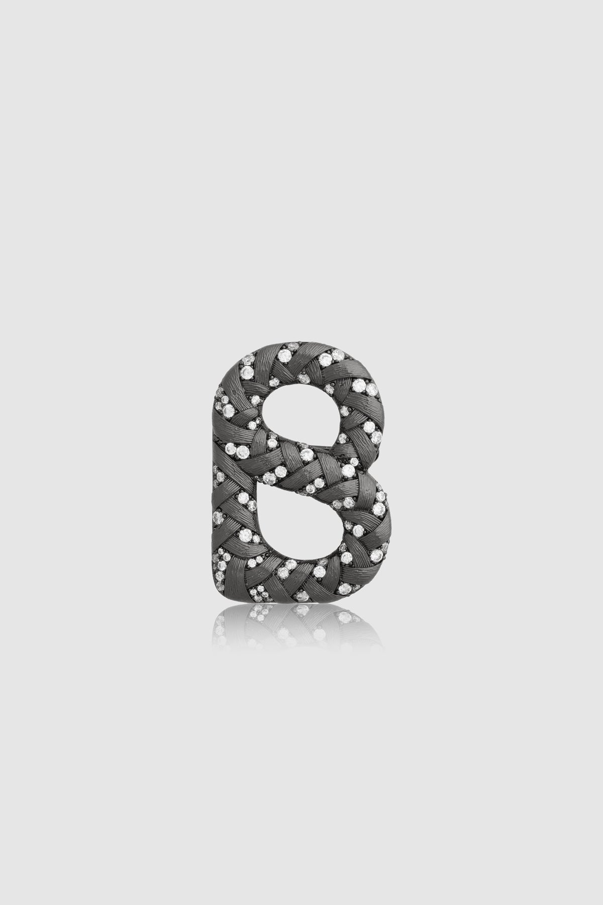 Signature Alara Brooch - Hematite