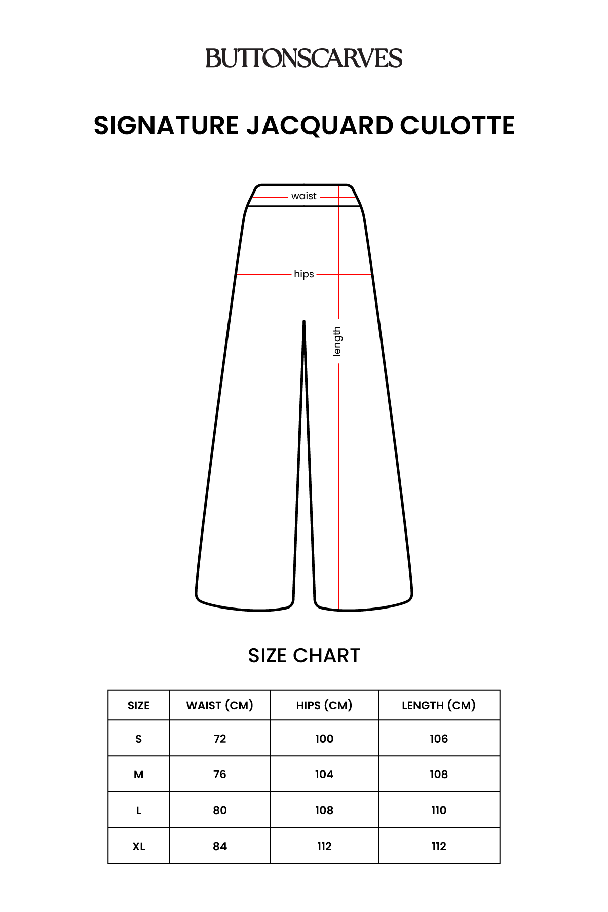 Signature Jacquard Culotte - Eclipse