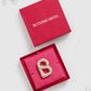 Signature Maris Brooch - White