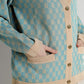 Signature Monogram Cardigan - Breeze