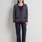 Signature Monogram Cardigan - Maritime