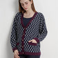 Signature Monogram Cardigan - Maritime