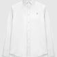 Signature Men Poplin Shirt Long Sleeve - White