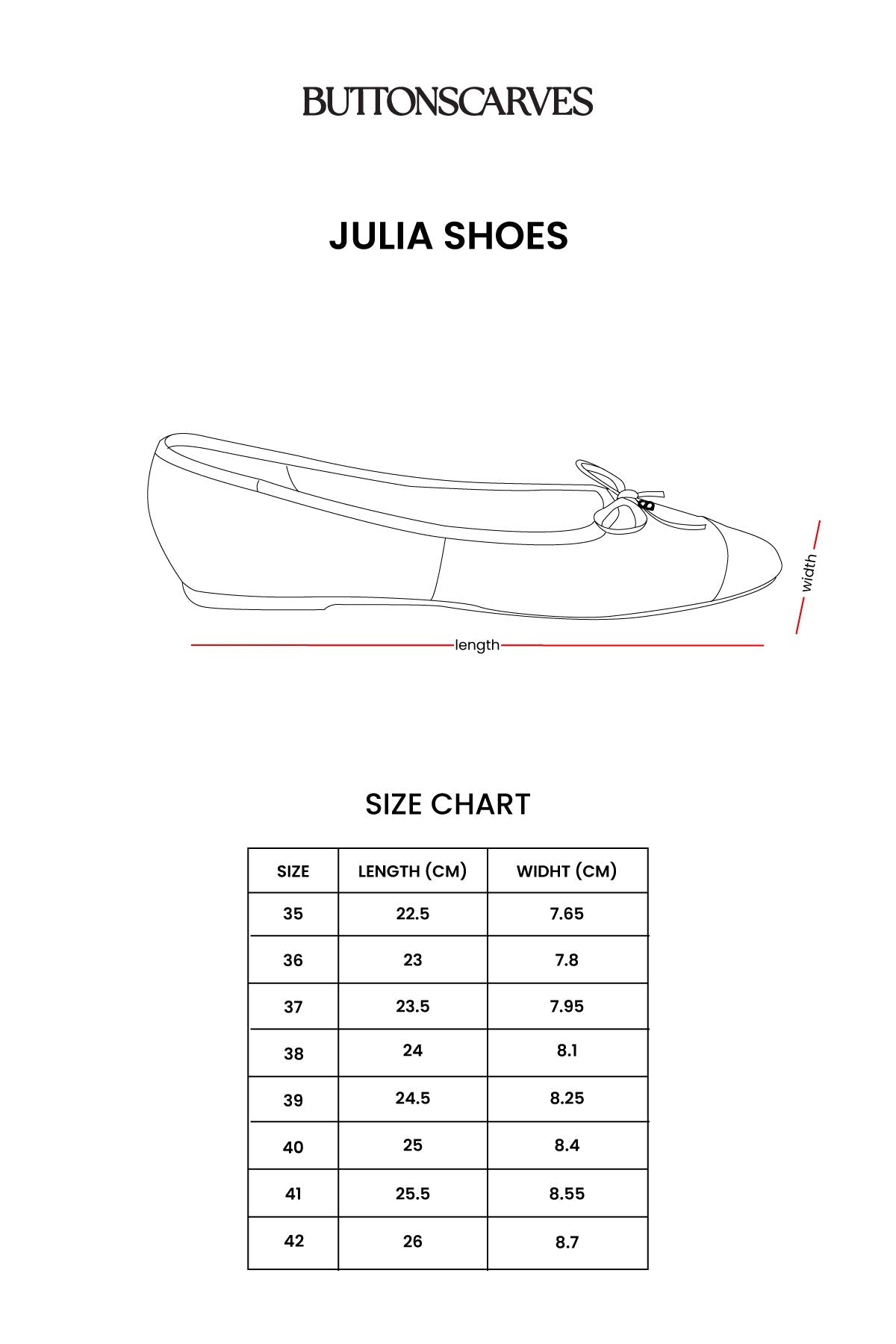 Julia Shoes - Black