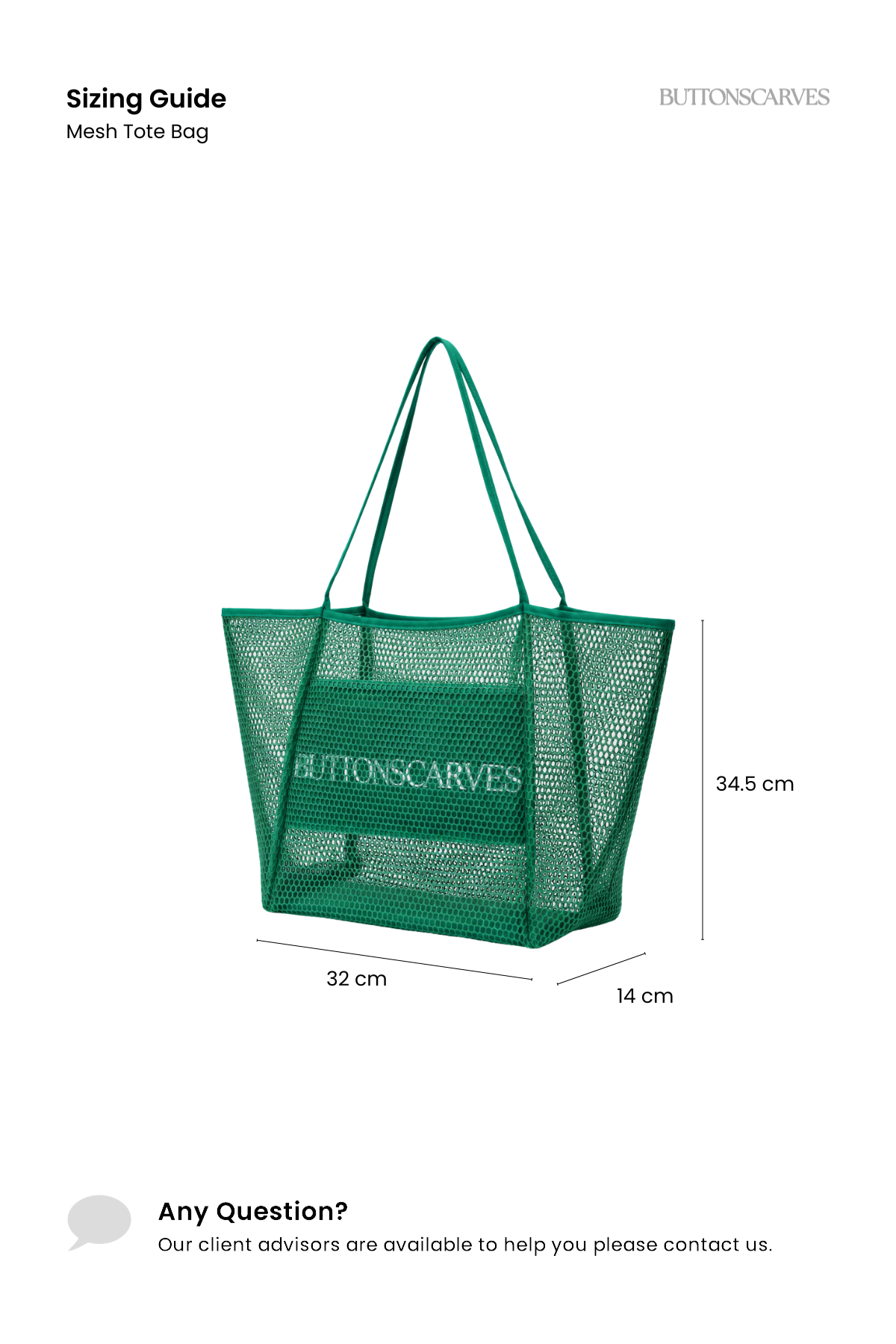 Mesh Tote Bag - Lagoon