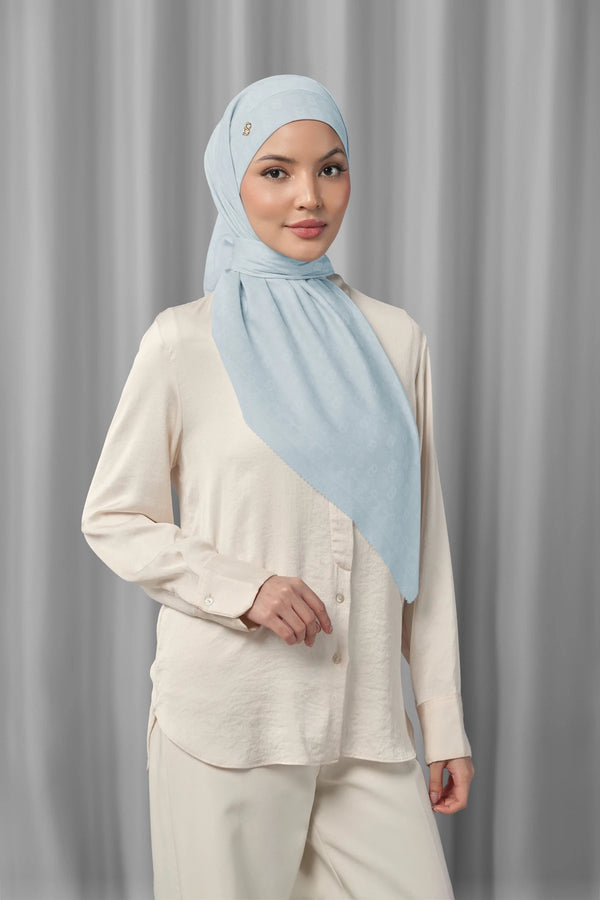 Songket Tie Back Square - Nickel