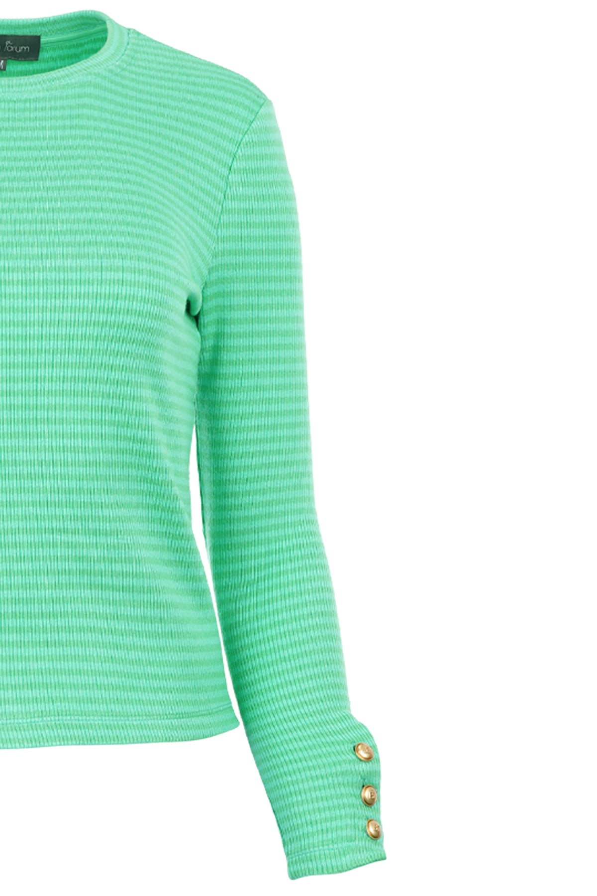 Striped Knit Top - Green