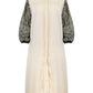 Syira Chantilly Maxi Dress - Cream