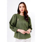 Tilly Blouse - Army Green