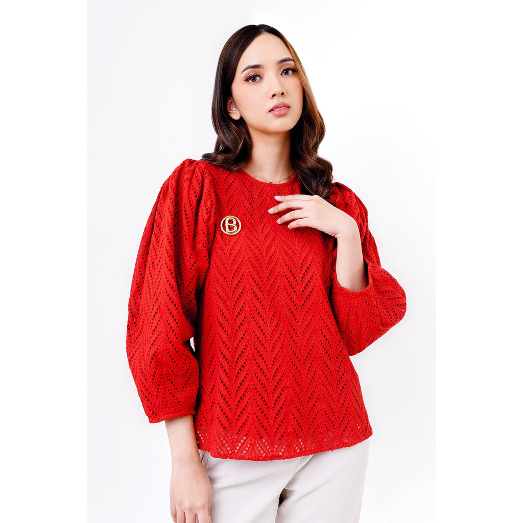 Tilly Blouse - Red