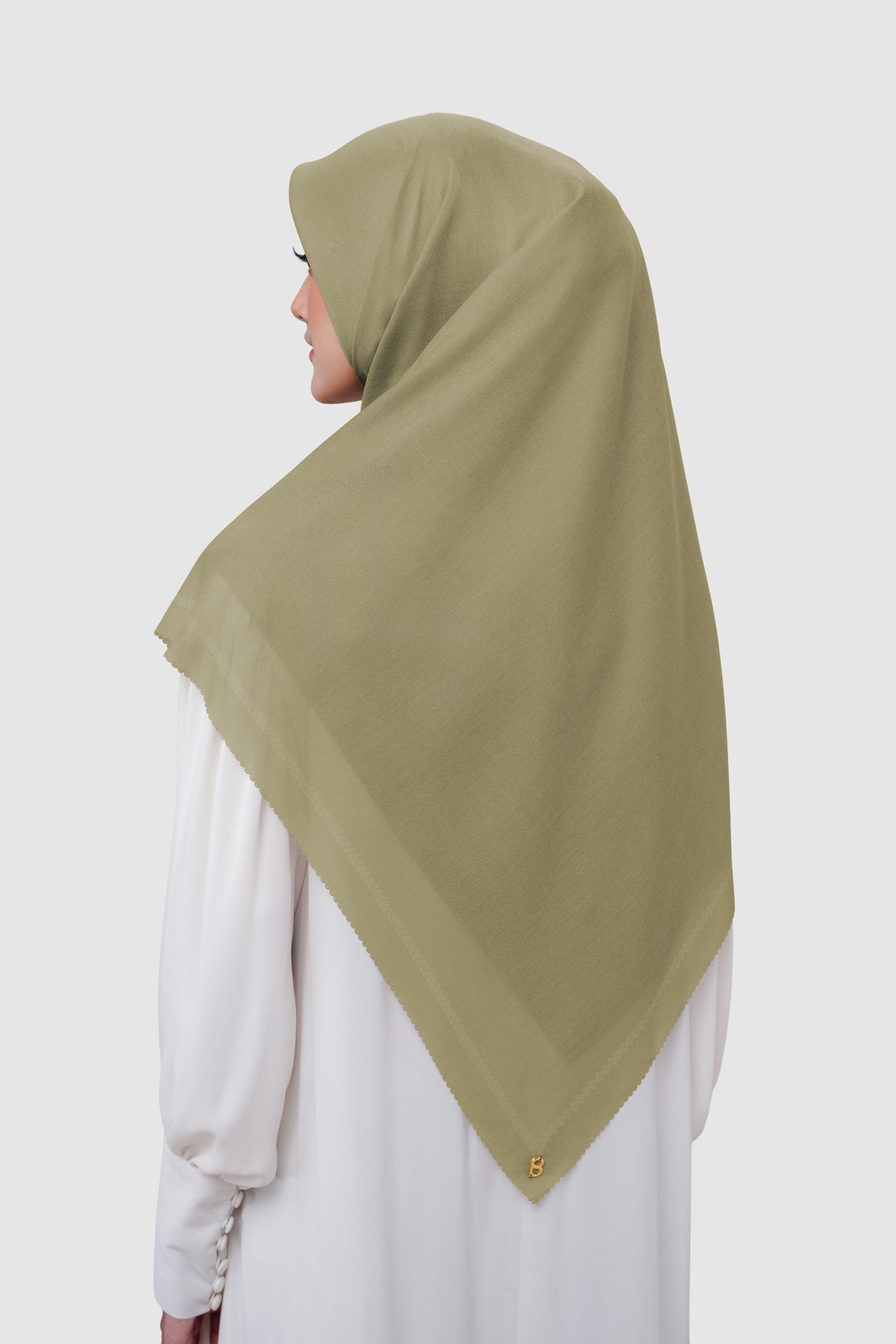 Today's Scarf XL - Khaki – Buttonscarves