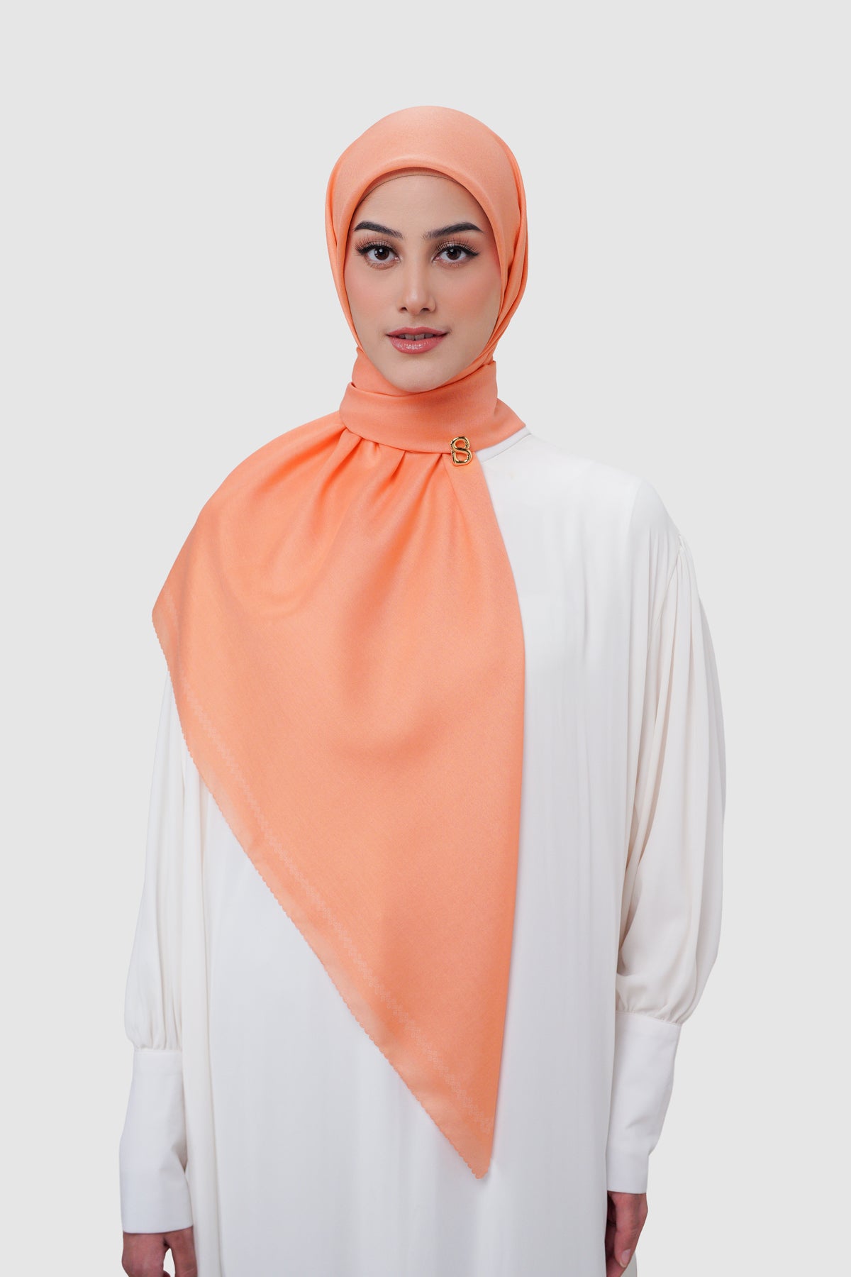 Today's Scarf XL - Peach