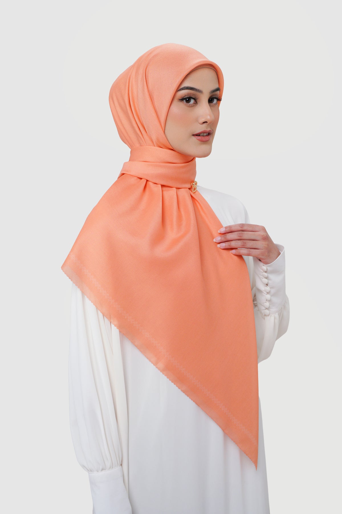 Today's Scarf XL - Peach