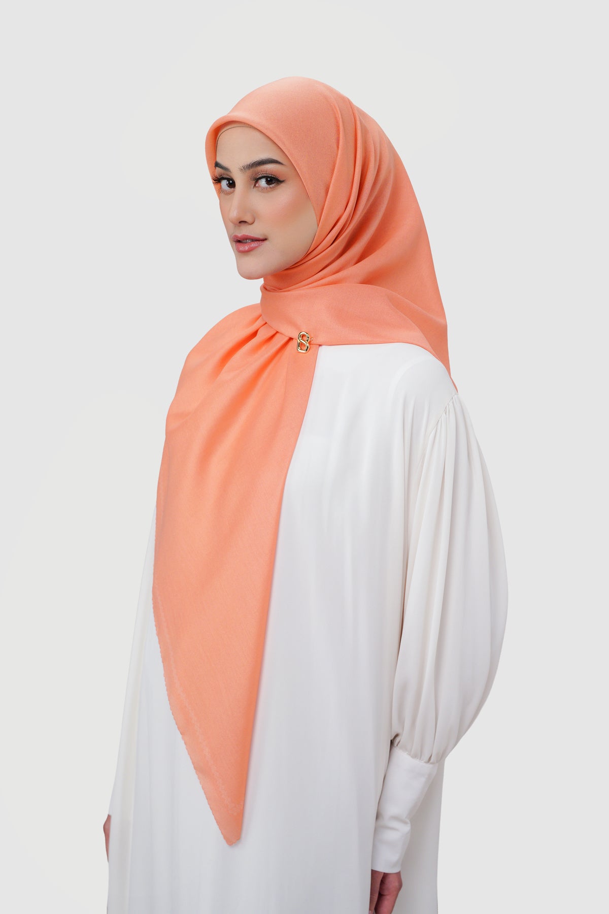 Today's Scarf XL - Peach