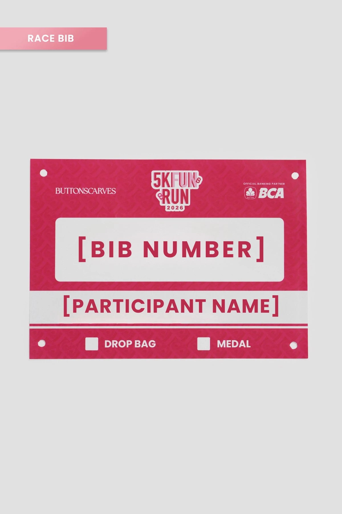 [EARLY BIRD] RACE PACK 5K FUN RUN