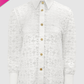 Nagita Embroidery Shirt - White