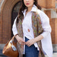 Nagita Wool Scarf - Chestnut