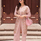Nagita Midi Cardigan - Pink