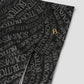 Waves Monogram Tie Back Shawl - Caviar