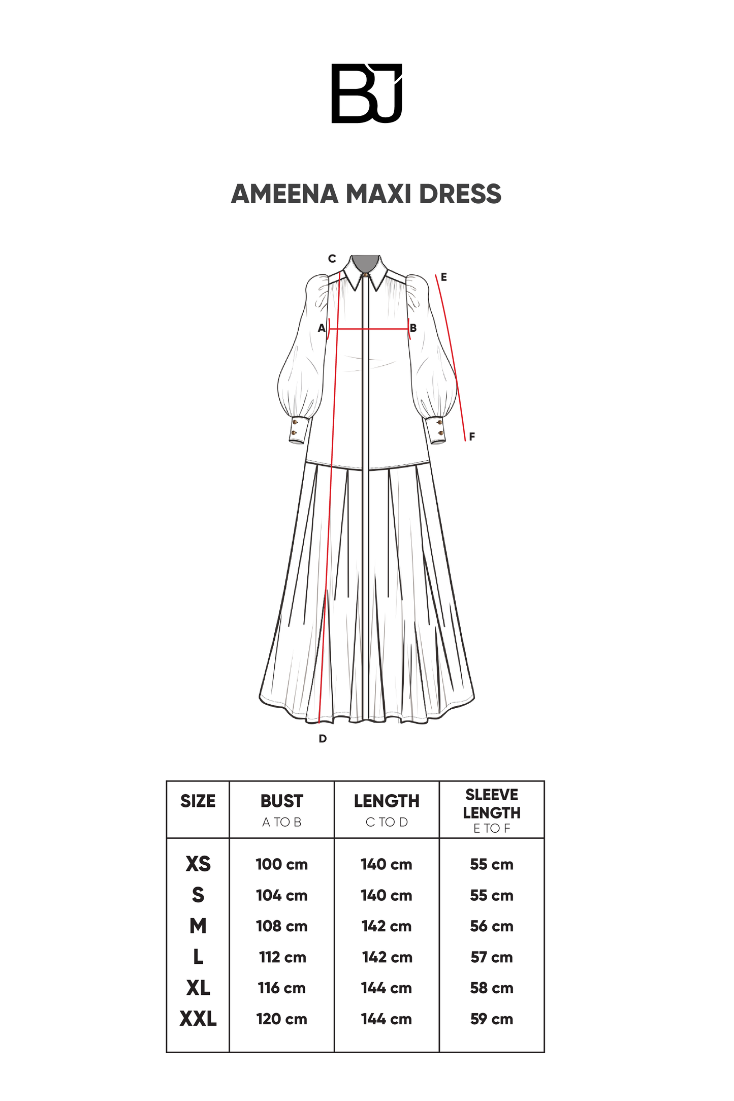 Ameena Maxi Dress - Multicolor