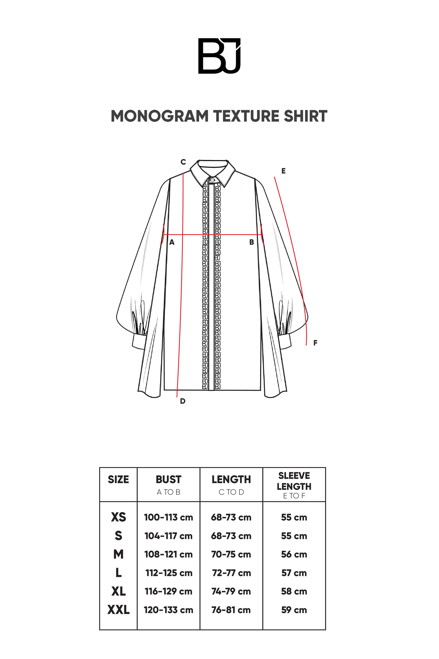 Monogram Teksture Shirt - White
