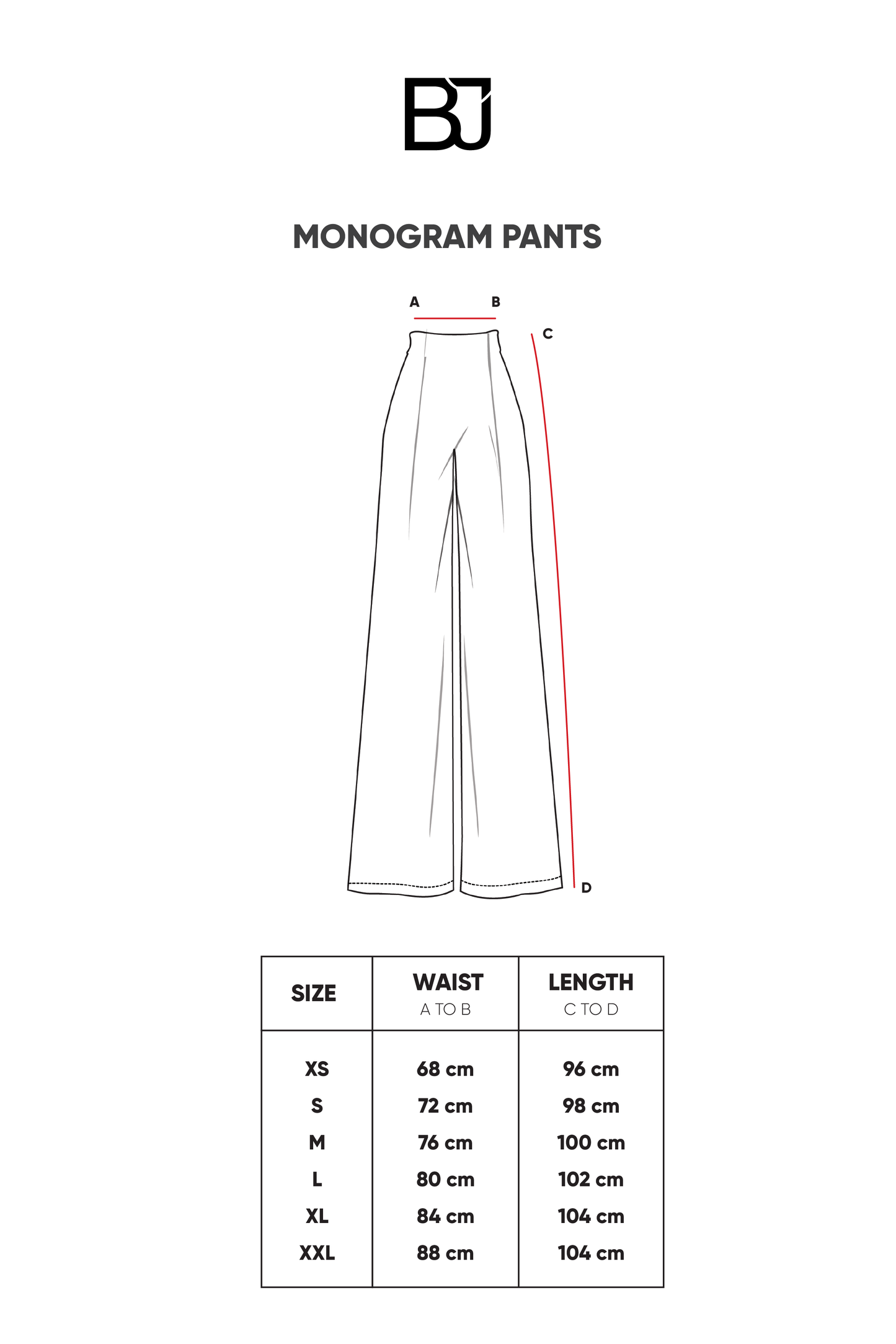 Monogram Pants - Dusty Rose
