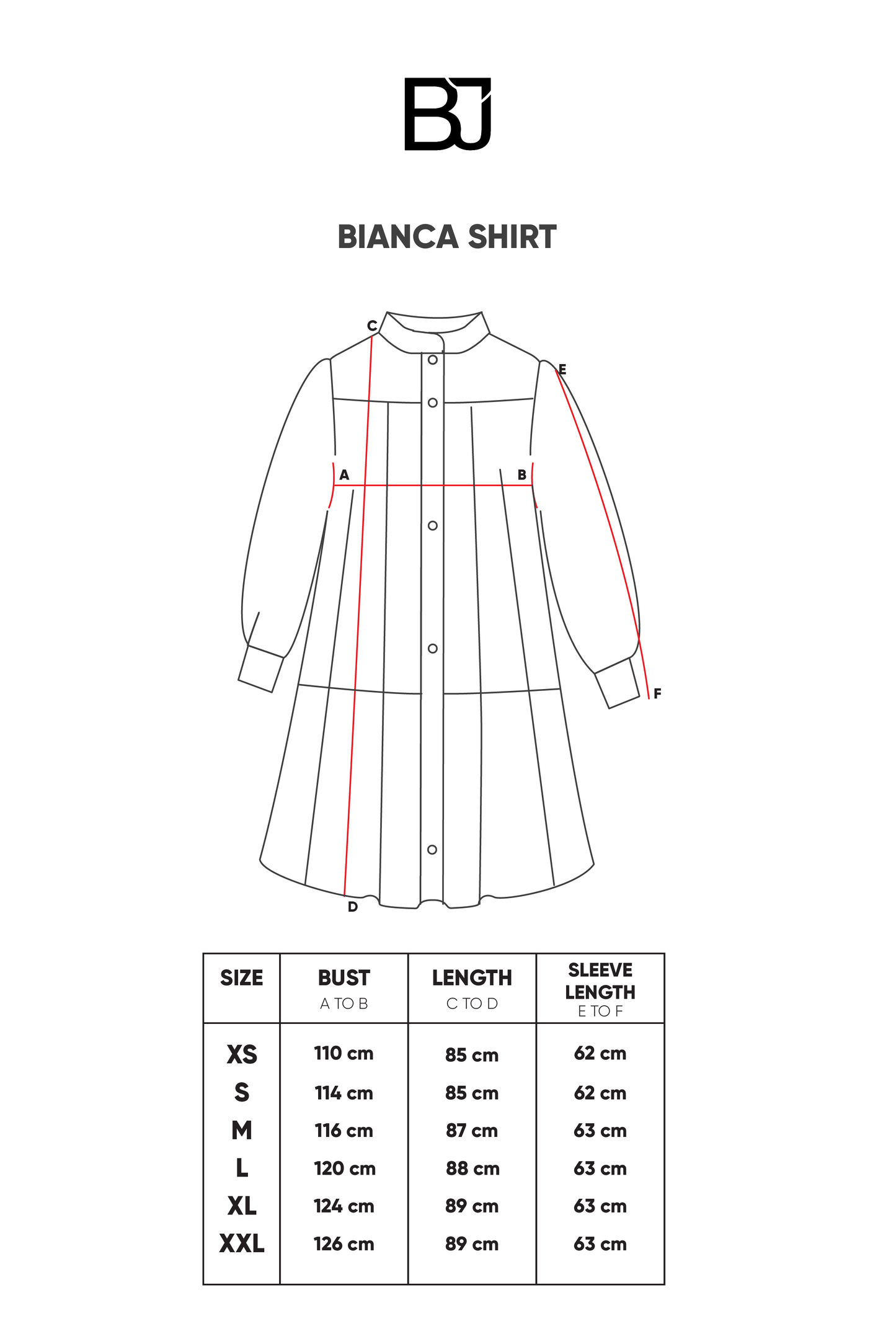 Bianca Shirt - Oxford Blue