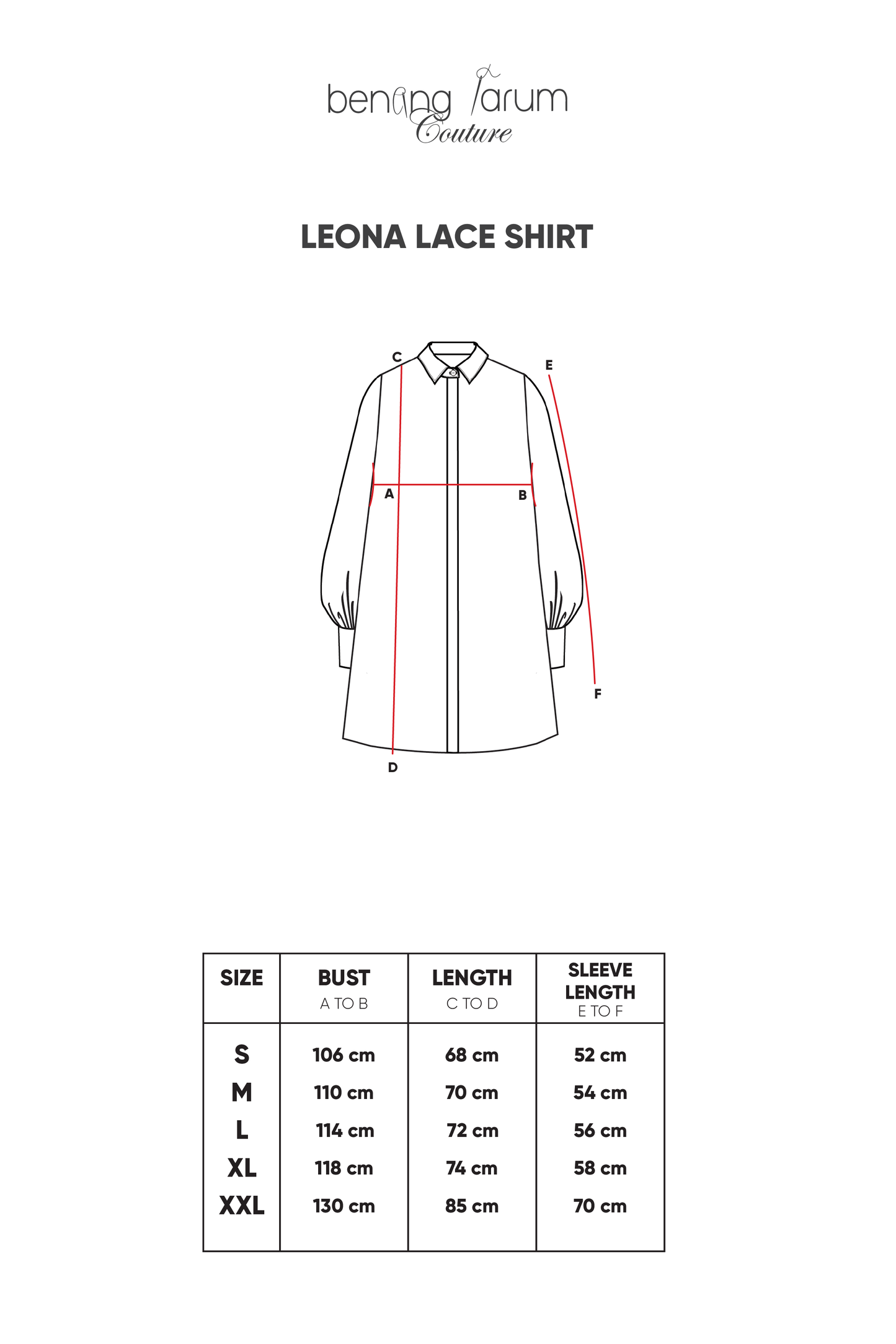 Leona Lace Shirt - Peach