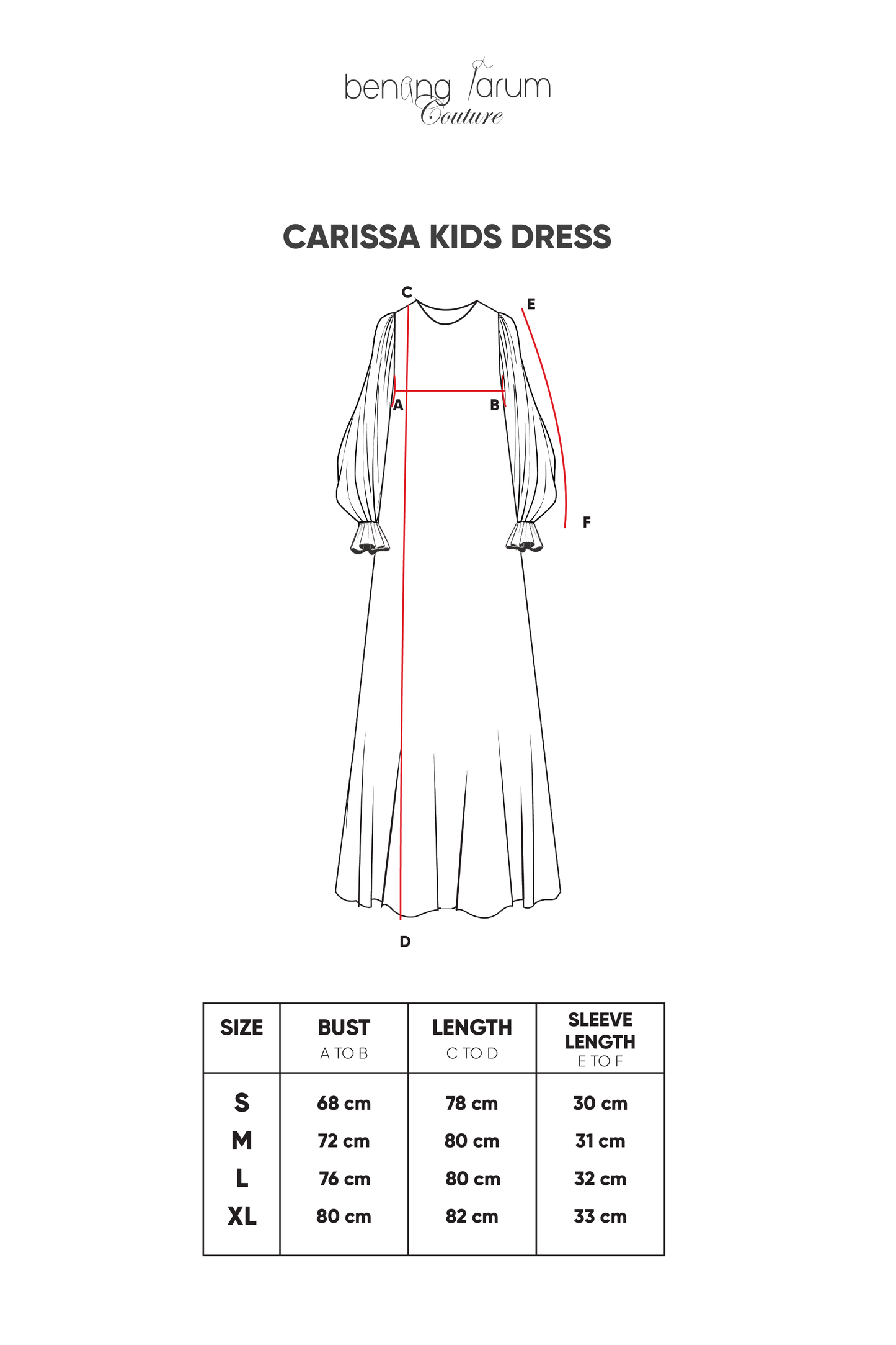 Carissa Kids Dress - Ivory