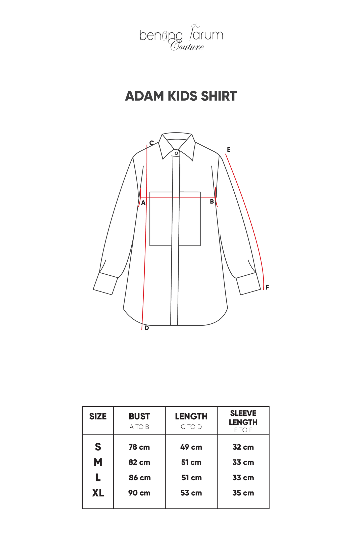 Adam Kids Shirt - Cream